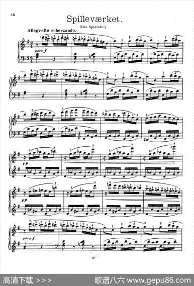 SixHumorousBagatellesOp.11（6首幽默小品·6）|卡尔·奥古斯特·尼尔森
