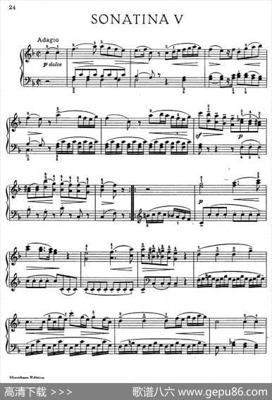 6VienneseSonatinasK.439b（6首维也纳小奏鸣曲·Ⅴ）|沃尔夫冈·阿玛多伊斯·莫扎特