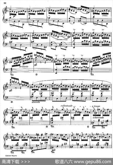 SuiteinGMajorOp.50（G大调组曲·Ⅲ）|莫里兹·莫什科夫斯基