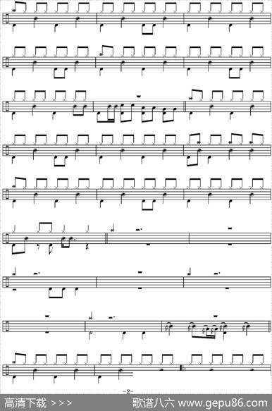 爵士鼓谱：BryanAdams-Summerof69