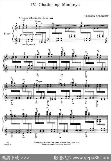 JavaSuiten（爪哇组曲·Ⅳ）|里奥鲍尔德·戈多夫斯基