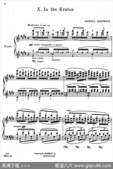 JavaSuiten（爪哇组曲·Ⅹ）|里奥鲍尔德·戈多夫斯基