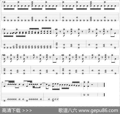 爵士鼓谱：JoeyJordison-DrumSolo（fromSurfacing）