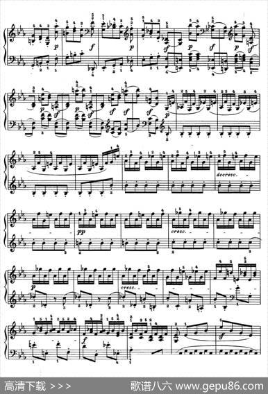 PianoSonatainEs-durOp.27-1（降E大调第十三钢琴奏鸣曲）|路德维希·冯·贝多芬
