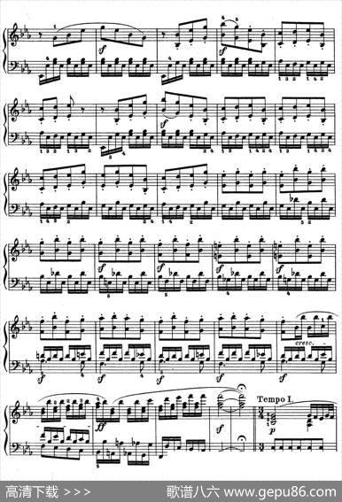 PianoSonatainEs-durOp.27-1（降E大调第十三钢琴奏鸣曲）|路德维希·冯·贝多芬