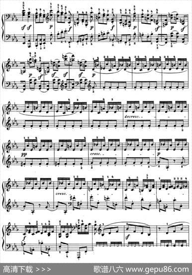 PianoSonatainEs-durOp.27-1（降E大调第十三钢琴奏鸣曲）|路德维希·冯·贝多芬