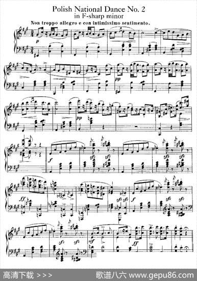 FivePolishNationalDanceOp.3（5首波兰民族舞曲No.2）|泽维尔·沙温卡