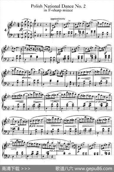 FivePolishNationalDanceOp.3（5首波兰民族舞曲No.4）|泽维尔·沙温卡