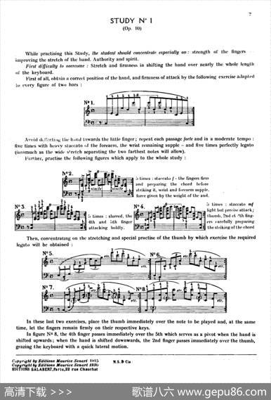 12EtudesOp.10柯尔托教学版（12首练习曲·1）|弗雷德里克·弗朗索瓦·肖邦