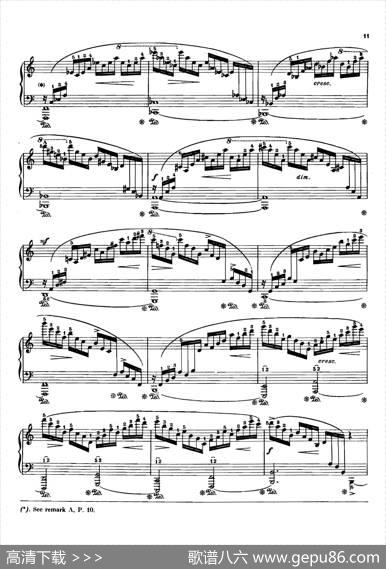 12EtudesOp.10柯尔托教学版（12首练习曲·1）|弗雷德里克·弗朗索瓦·肖邦