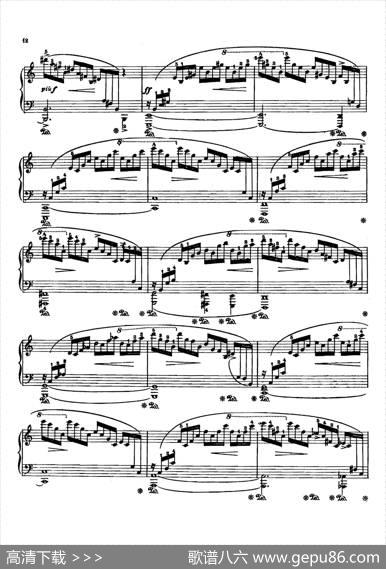 12EtudesOp.10柯尔托教学版（12首练习曲·1）|弗雷德里克·弗朗索瓦·肖邦