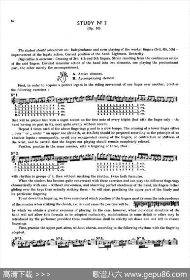 12EtudesOp.10柯尔托教学版（12首练习曲·2）|弗雷德里克·弗朗索瓦·肖邦