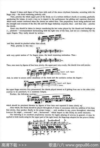 12EtudesOp.10柯尔托教学版（12首练习曲·2）|弗雷德里克·弗朗索瓦·肖邦