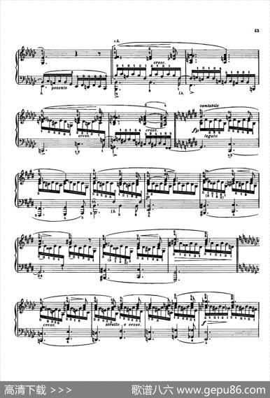 12EtudesOp.10柯尔托教学版（12首练习曲·6）|弗雷德里克·弗朗索瓦·肖邦