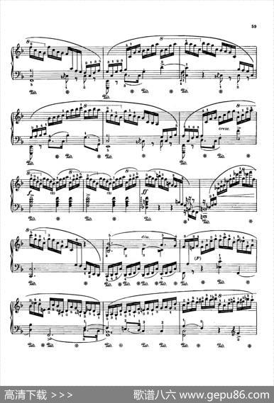 12EtudesOp.10柯尔托教学版（12首练习曲·8）|弗雷德里克·弗朗索瓦·肖邦