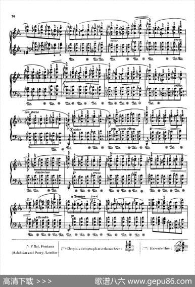 12EtudesOp.10柯尔托教学版（12首练习曲·11）|弗雷德里克·弗朗索瓦·肖邦