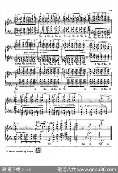 12EtudesOp.10柯尔托教学版（12首练习曲·11）|弗雷德里克·弗朗索瓦·肖邦