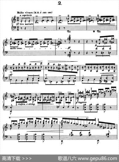12Etudesd'executionTranscendanteS.139（12首超技练习曲·2）|弗兰茨·李斯特