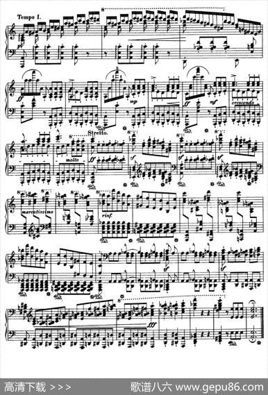 12Etudesd'executionTranscendanteS.139（12首超技练习曲·2）|弗兰茨·李斯特