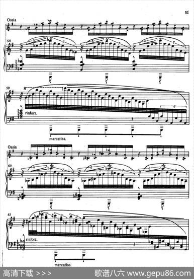 12Etudesd'executionTranscendanteS.139（12首超技练习曲·6）|弗兰茨·李斯特