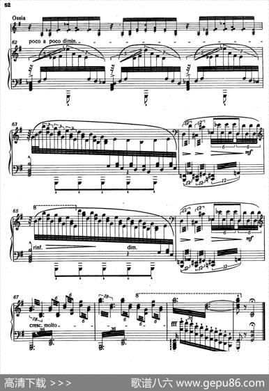 12Etudesd'executionTranscendanteS.139（12首超技练习曲·6）|弗兰茨·李斯特