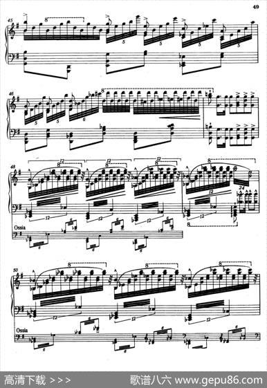 12Etudesd'executionTranscendanteS.139（12首超技练习曲·6）|弗兰茨·李斯特
