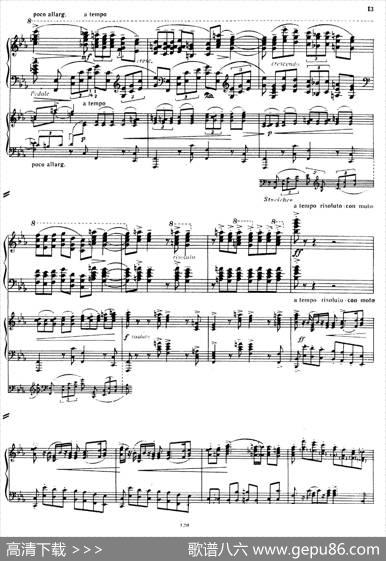 PianoConcertoNo.2incMinorOp.50（c小调第二钢琴协奏曲·Ⅰ·双钢琴）|尼古拉斯·卡洛维奇·梅特纳