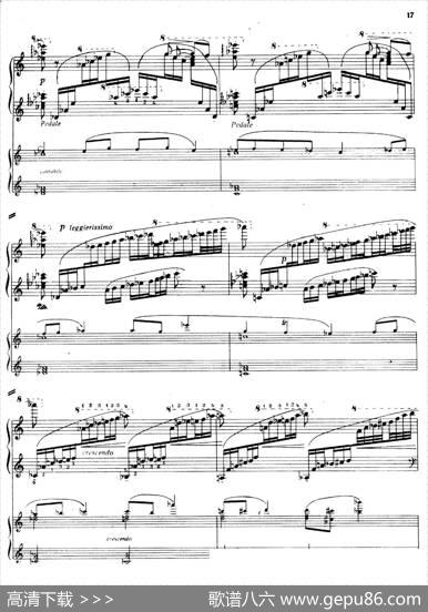 PianoConcertoNo.2incMinorOp.50（c小调第二钢琴协奏曲·Ⅰ·双钢琴）|尼古拉斯·卡洛维奇·梅特纳