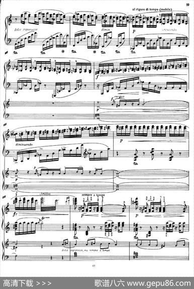PianoConcertoNo.2incMinorOp.50（c小调第二钢琴协奏曲·Ⅰ·双钢琴）|尼古拉斯·卡洛维奇·梅特纳