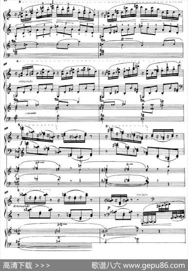 PianoConcertoNo.2incMinorOp.50（c小调第二钢琴协奏曲·Ⅰ·双钢琴）|尼古拉斯·卡洛维奇·梅特纳