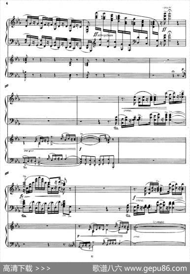 PianoConcertoNo.2incMinorOp.50（c小调第二钢琴协奏曲·Ⅰ·双钢琴）|尼古拉斯·卡洛维奇·梅特纳