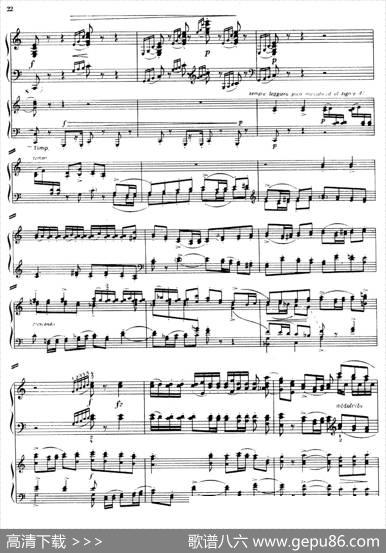 PianoConcertoNo.2incMinorOp.50（c小调第二钢琴协奏曲·Ⅰ·双钢琴）|尼古拉斯·卡洛维奇·梅特纳