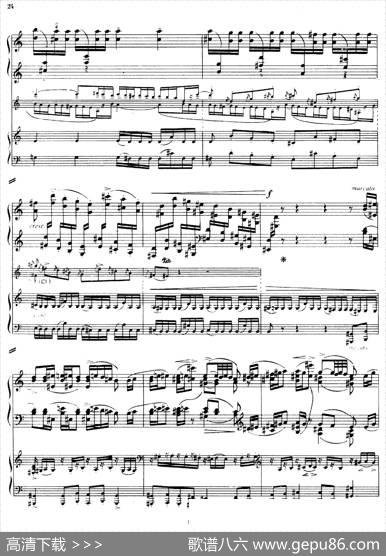 PianoConcertoNo.2incMinorOp.50（c小调第二钢琴协奏曲·Ⅰ·双钢琴）|尼古拉斯·卡洛维奇·梅特纳