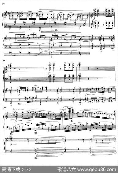PianoConcertoNo.2incMinorOp.50（c小调第二钢琴协奏曲·Ⅰ·双钢琴）|尼古拉斯·卡洛维奇·梅特纳