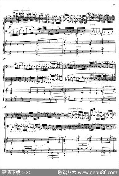 PianoConcertoNo.2incMinorOp.50（c小调第二钢琴协奏曲·Ⅰ·双钢琴）|尼古拉斯·卡洛维奇·梅特纳