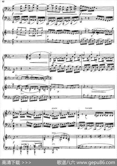 PianoConcertoNo.2incMinorOp.50（c小调第二钢琴协奏曲·Ⅰ·双钢琴）|尼古拉斯·卡洛维奇·梅特纳