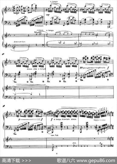 PianoConcertoNo.2incMinorOp.50（c小调第二钢琴协奏曲·Ⅰ·双钢琴）|尼古拉斯·卡洛维奇·梅特纳