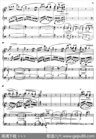 PianoConcertoNo.2incMinorOp.50（c小调第二钢琴协奏曲·Ⅰ·双钢琴）|尼古拉斯·卡洛维奇·梅特纳