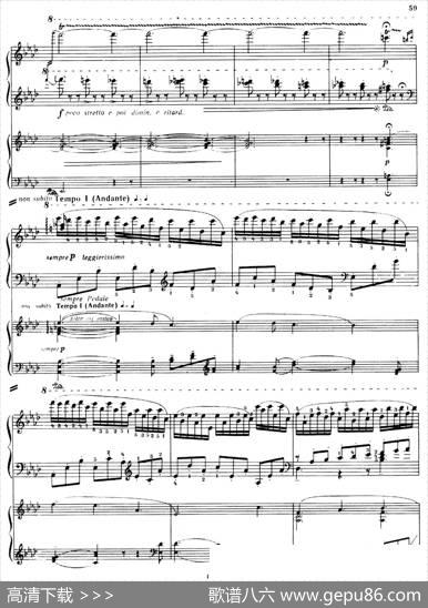 PianoConcertoNo.2incMinorOp.50（c小调第二钢琴协奏曲·Ⅱ·双钢琴）|尼古拉斯·卡洛维奇·梅特纳