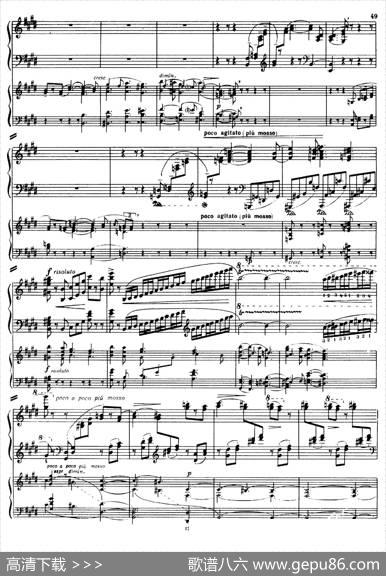 PianoConcertoNo.2incMinorOp.50（c小调第二钢琴协奏曲·Ⅱ·双钢琴）|尼古拉斯·卡洛维奇·梅特纳