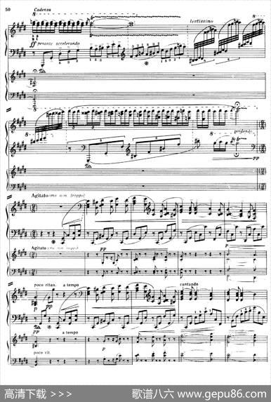 PianoConcertoNo.2incMinorOp.50（c小调第二钢琴协奏曲·Ⅱ·双钢琴）|尼古拉斯·卡洛维奇·梅特纳