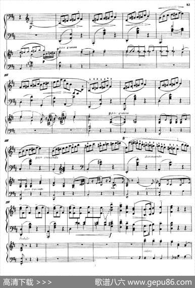 PianoConcertoNo.2incMinorOp.50（c小调第二钢琴协奏曲·Ⅲ·双钢琴）|尼古拉斯·卡洛维奇·梅特纳
