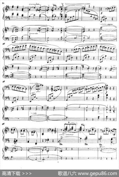 PianoConcertoNo.2incMinorOp.50（c小调第二钢琴协奏曲·Ⅲ·双钢琴）|尼古拉斯·卡洛维奇·梅特纳