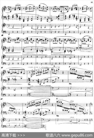 PianoConcertoNo.2incMinorOp.50（c小调第二钢琴协奏曲·Ⅲ·双钢琴）|尼古拉斯·卡洛维奇·梅特纳