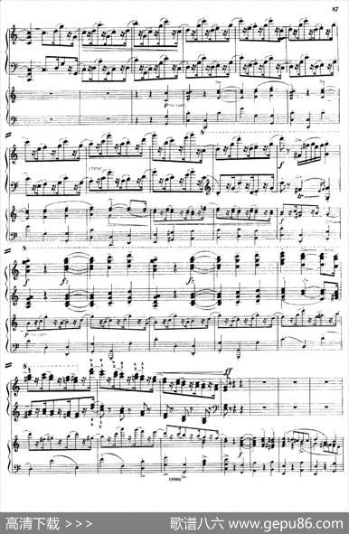 PianoConcertoNo.2incMinorOp.50（c小调第二钢琴协奏曲·Ⅲ·双钢琴）|尼古拉斯·卡洛维奇·梅特纳