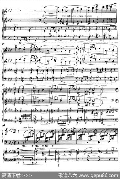 PianoConcertoNo.2incMinorOp.50（c小调第二钢琴协奏曲·Ⅲ·双钢琴）|尼古拉斯·卡洛维奇·梅特纳