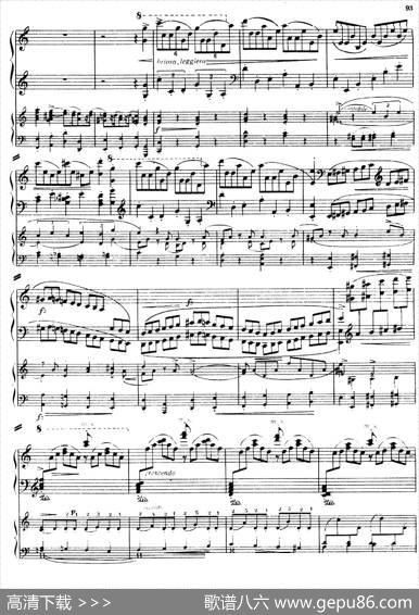 PianoConcertoNo.2incMinorOp.50（c小调第二钢琴协奏曲·Ⅲ·双钢琴）|尼古拉斯·卡洛维奇·梅特纳
