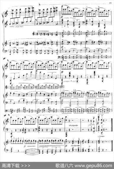 PianoConcertoNo.2incMinorOp.50（c小调第二钢琴协奏曲·Ⅲ·双钢琴）|尼古拉斯·卡洛维奇·梅特纳