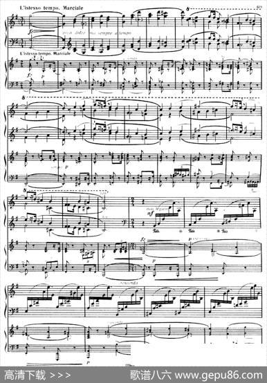 PianoConcertoNo.2incMinorOp.50（c小调第二钢琴协奏曲·Ⅲ·双钢琴）|尼古拉斯·卡洛维奇·梅特纳