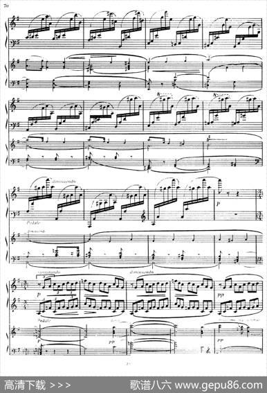 PianoConcertoNo.2incMinorOp.50（c小调第二钢琴协奏曲·Ⅲ·双钢琴）|尼古拉斯·卡洛维奇·梅特纳